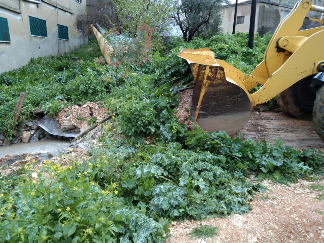 وزير الإدارة المحلية يثمن جهود البلديات خلال المنخفض الجوي