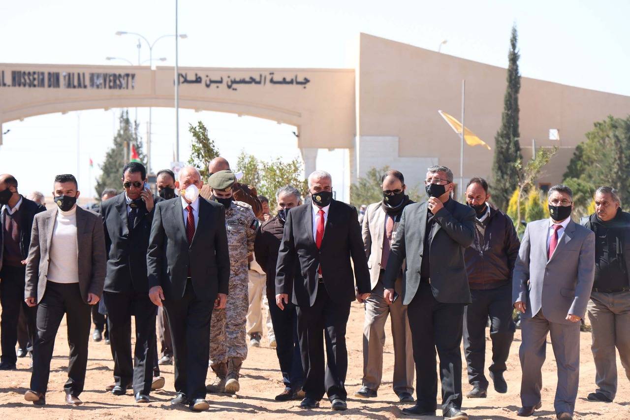 إفتتاح مبنى مجمع الملك المؤسس عبدالله الأول في جامعة الحسين بن طلال 