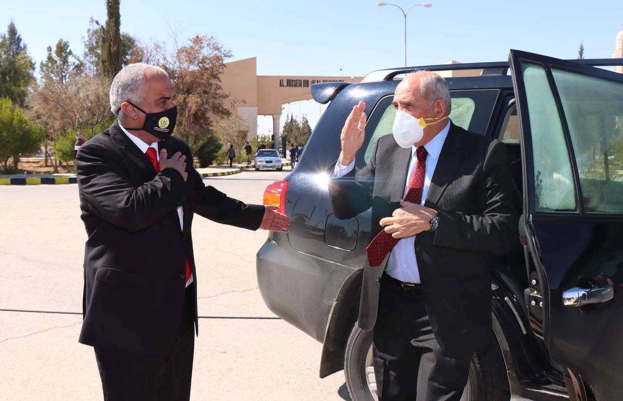 إفتتاح مبنى مجمع الملك المؤسس عبدالله الأول في جامعة الحسين بن طلال 