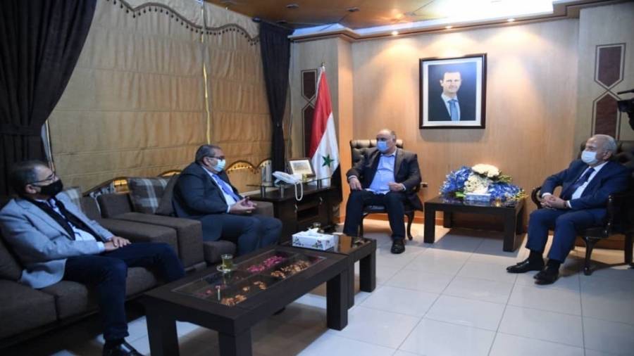 بحث تفعيل وتطوير التعاون الاقتصادي والتبادل التجاري بين الأردن وسوريا