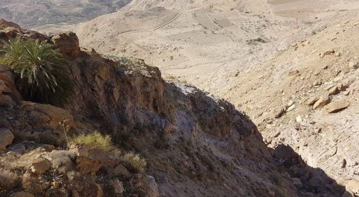 الامن العام : سقوط لاحد الاشخاص في مقطع صخري بارتفاع يزيد عن 150 متر في محافظة الكرك