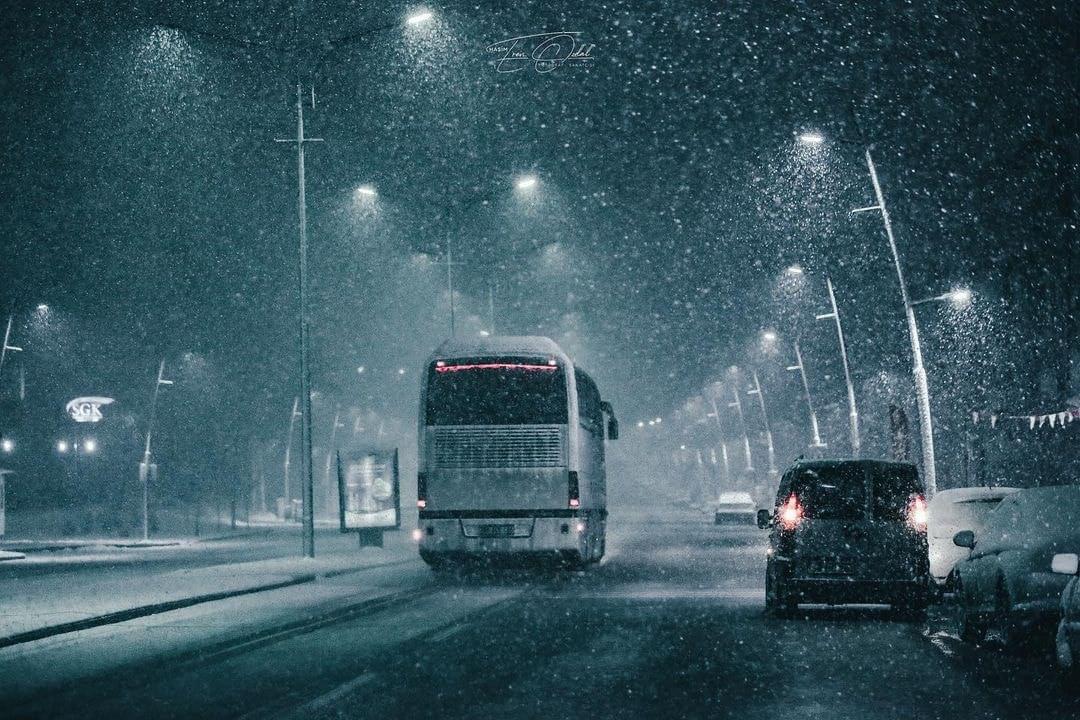 بالصور || ثلوج الربيع بدأت بالتساقط.. ولاية سيفاس التركيه منذ قليل