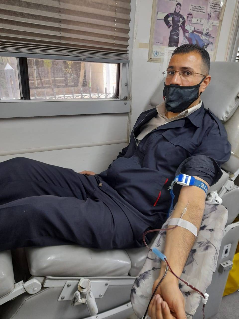 الجمارك الأردنية تنظم حملة للتبرع بالدم  