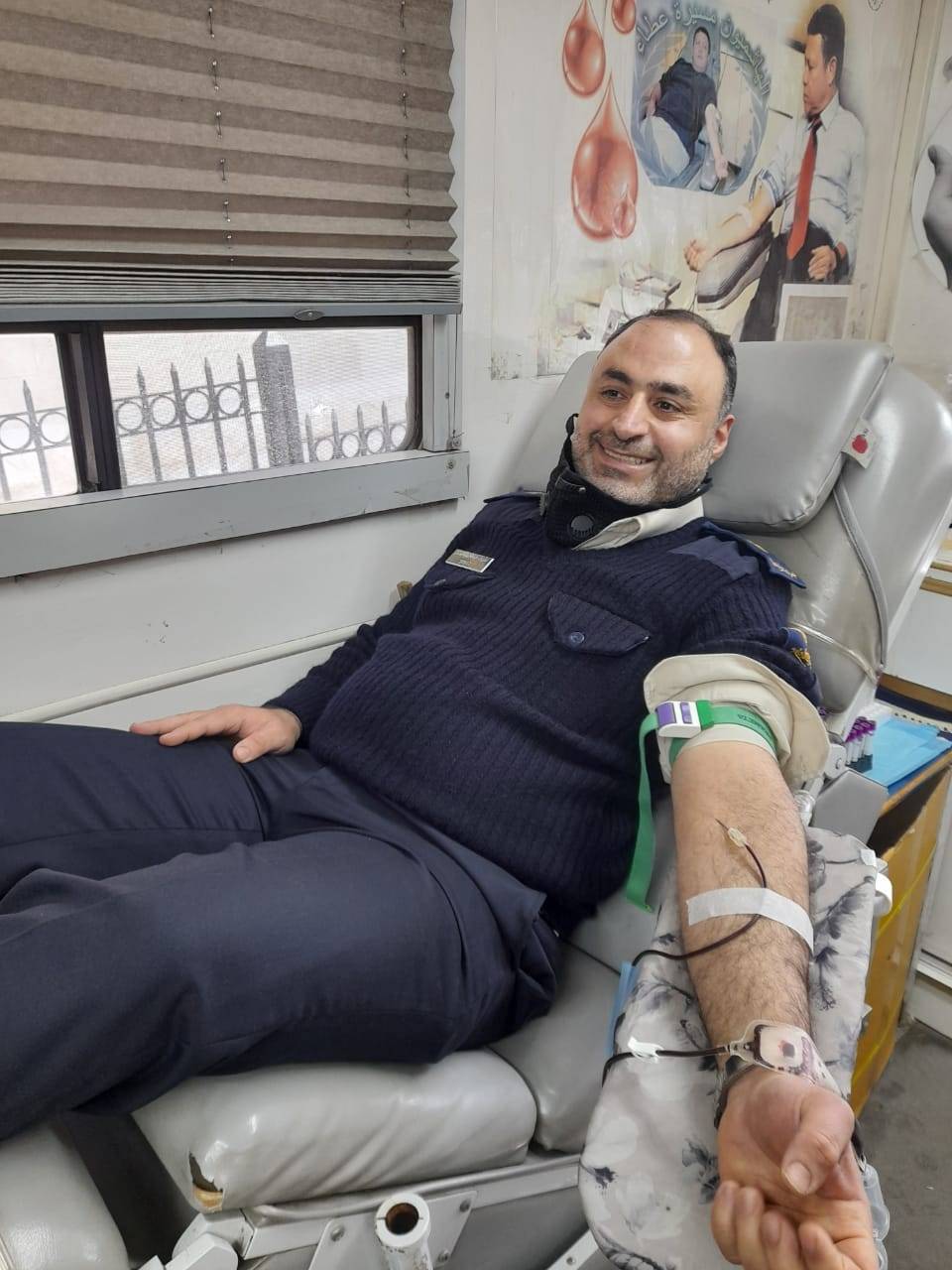 الجمارك الأردنية تنظم حملة للتبرع بالدم  