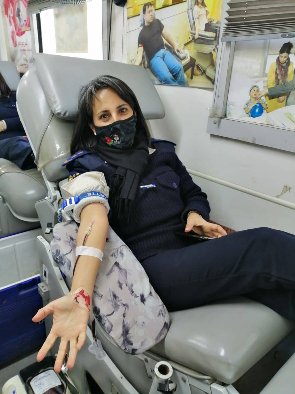 الجمارك الأردنية تنظم حملة للتبرع بالدم  