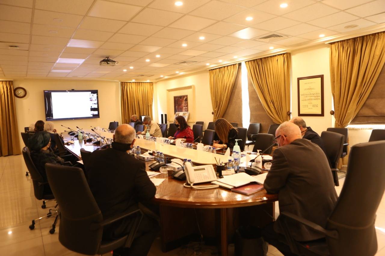 الأشغال والتربية تبحثان إطلاق المرحلة الثانية  من مشروع نظام متابعة المشاريع الانشائية مع ال  USAID  