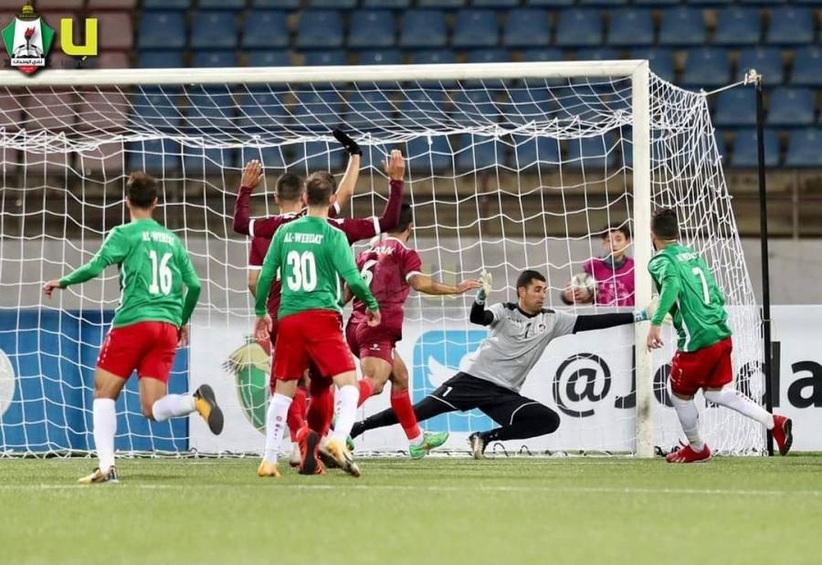 الوحدات يتغلب على معان برباعية