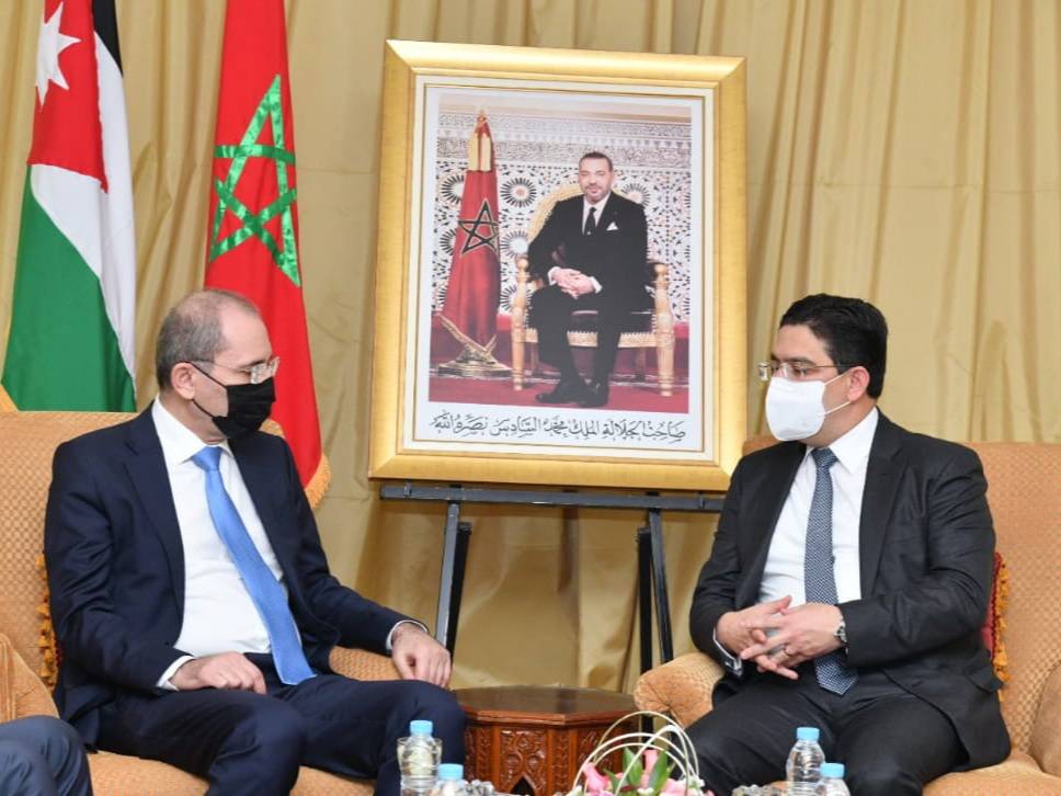 الصفدي يجري محادثات مع نظيره المغربي ويفتتح مبنى القنصلية الأردنية العامة في مدينة العيون المغربية 