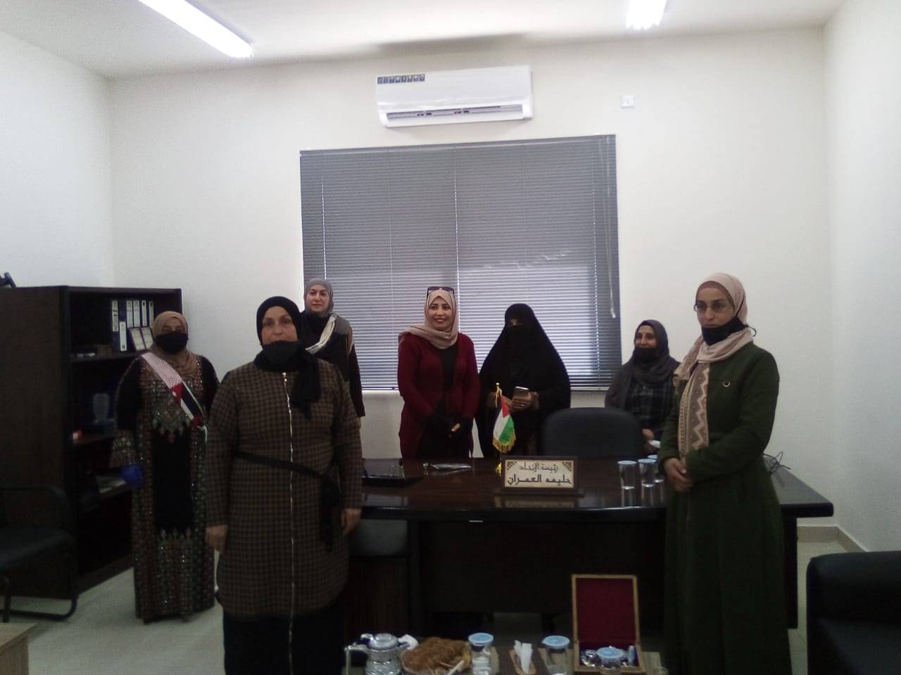 رئيس الديوان الملكي يفتتح مبنى تنمية المرأه في مأدبا