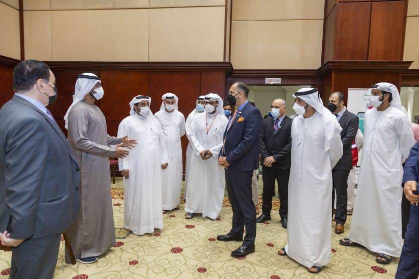 جامعة عجمان أوّل جامعة في الإمارات تفتتح مركزًا للفحص والتطعيم ضد كوفيد-19 