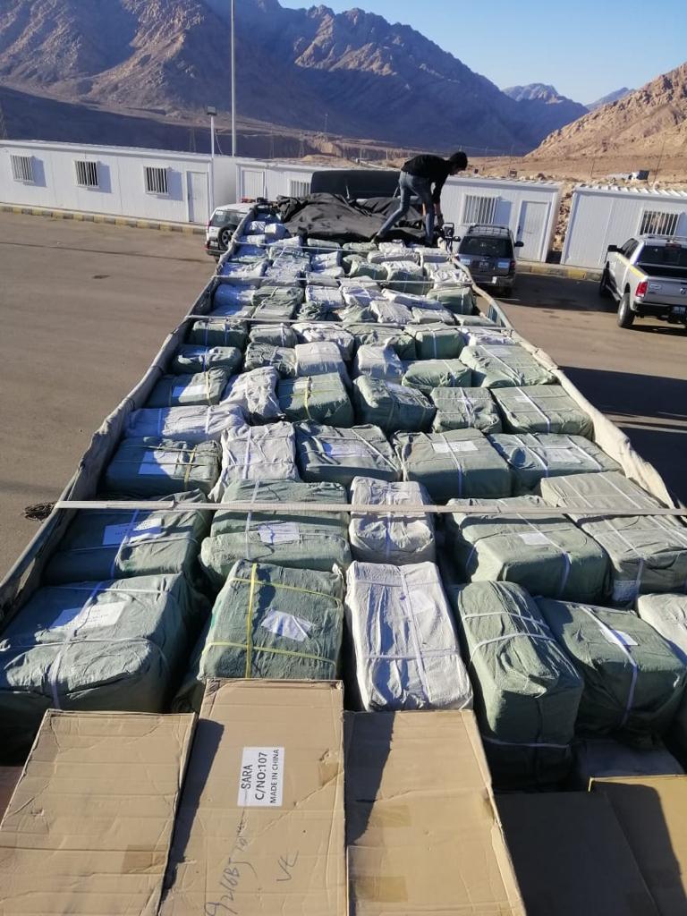 الجمارك تضبط كميات كبيرة من البضائع المهربة