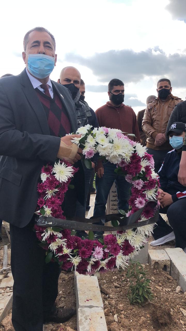 جامعة جدارا تشارك في تشييع جثمان فقيدها الدكتور حيدر العمري 