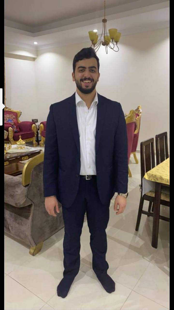 تهنئة لمحمد حاكم طافور الخريشا بمناسبة حصول إبنه حاكم على ماجستير في الهندسة المدنية