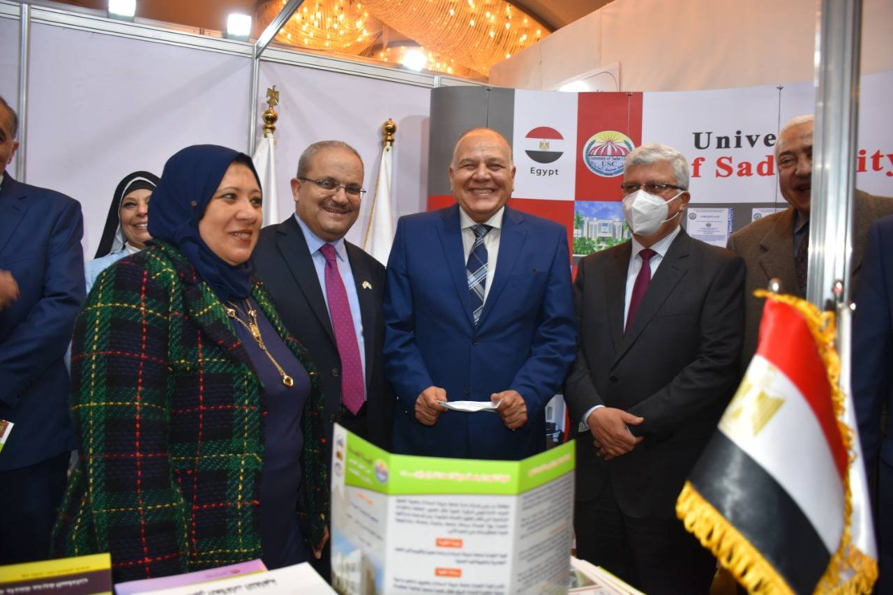 حضور مميز لجناح جامعة جدارا في معرض وملتقى الجامعات في القاهرة