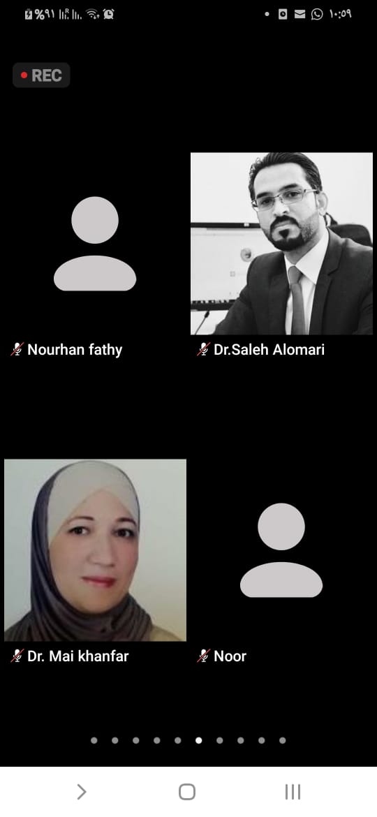 عبيدات يفتتح المؤتمر الافتراضي الآول لكلية الصيدله في جامعة جدارا