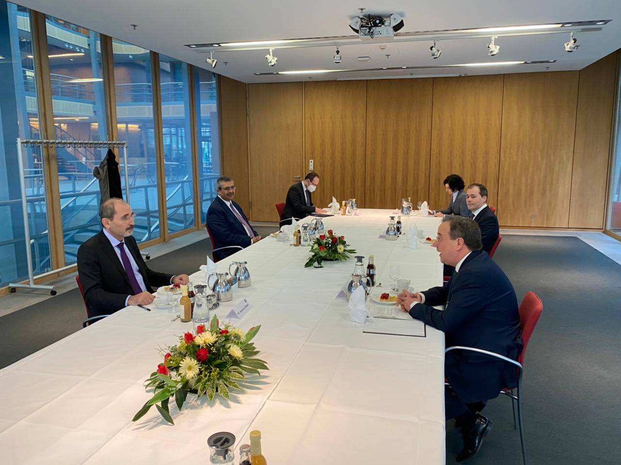 أجرى الصفدي ونظيره الألماني محادثات أكدت على تطوير العلاقات الثنائية