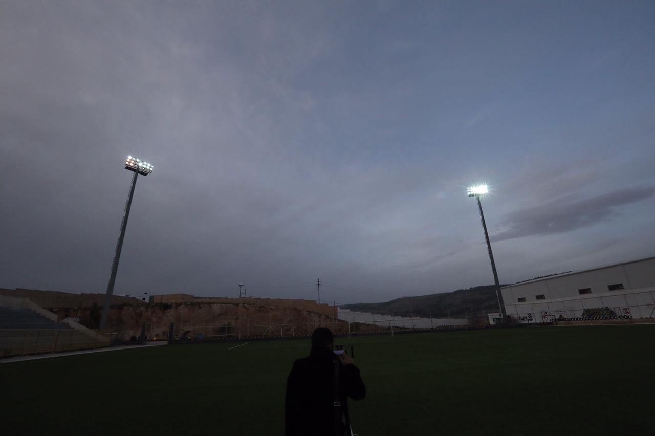 النابلسي في زياره تفقديه لمديرية شباب جرش