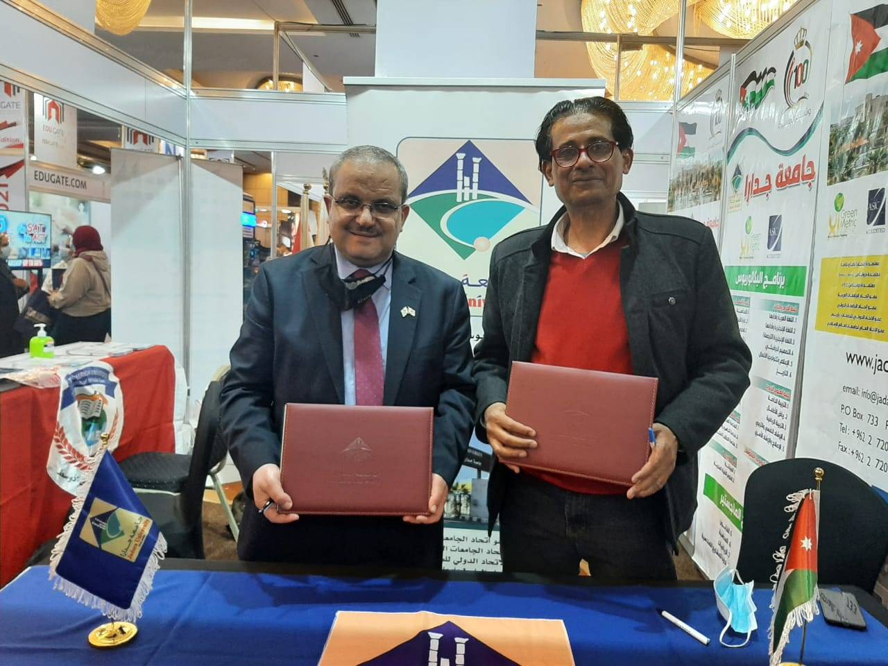 جدارا تبرم اتفاقيات تفاهم مع عدد من الجامعات المصرية ومكاتب الخدمات الطلابية 