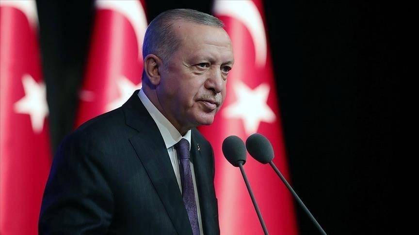 الرئيس التركي  رجب طيب أردوغان  يؤكد أن بلاده تعد من أفضل دول العالم في التطعيم بلقاح فيروس كورونا
