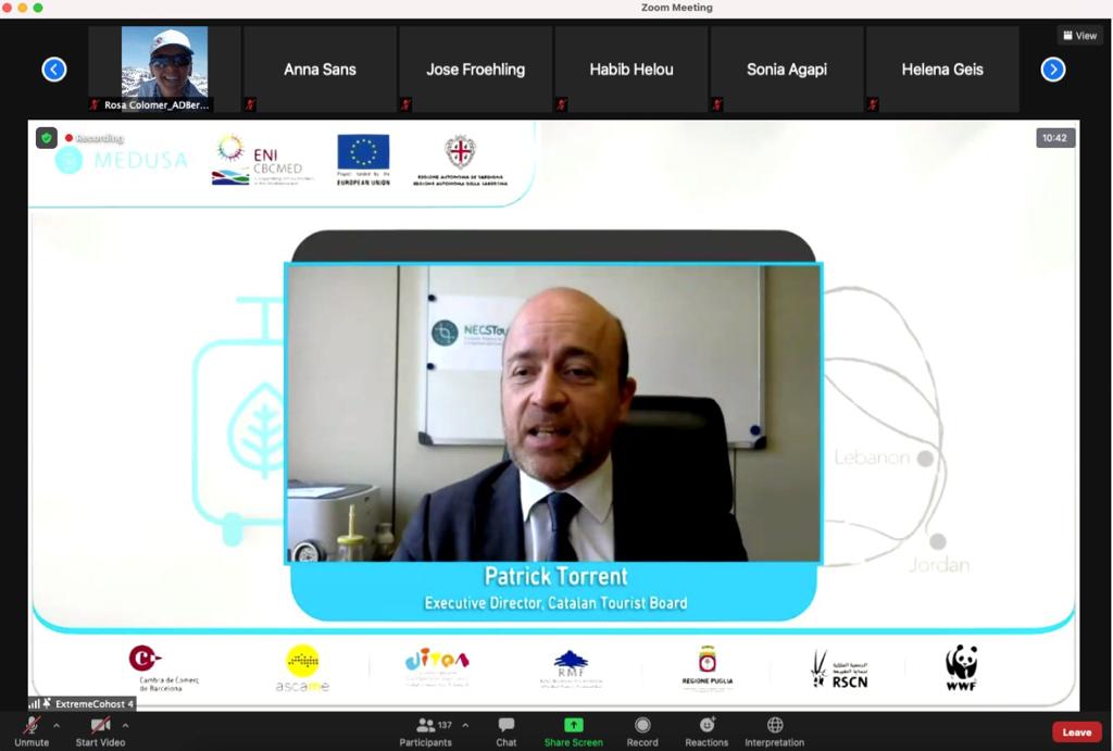 ندوة افتراضية عابرة للحدود حول سياحة المغامرة في منطقة البحر المتوسط