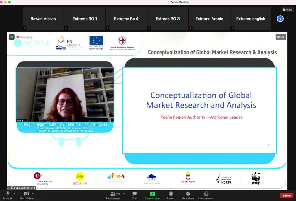 ندوة افتراضية عابرة للحدود حول سياحة المغامرة في منطقة البحر المتوسط