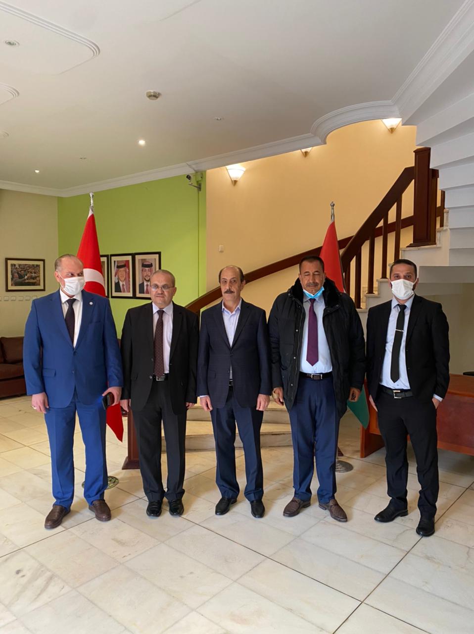 وفد جامعة جدارا لتركيا يلتقي سفراء الأردن وعُمان والسودان