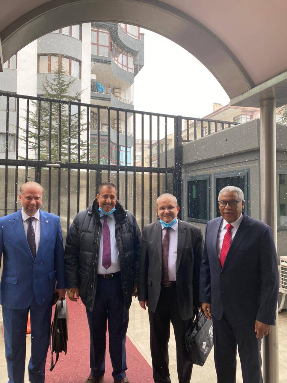 وفد جامعة جدارا لتركيا يلتقي سفراء الأردن وعُمان والسودان