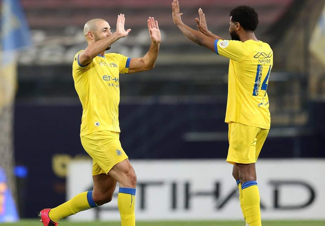 النصر يمطر شباك الباطن بسباعية نظيفة
