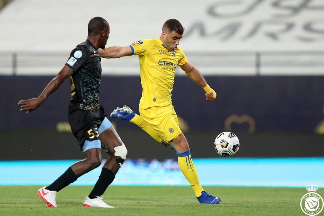 النصر يمطر شباك الباطن بسباعية نظيفة