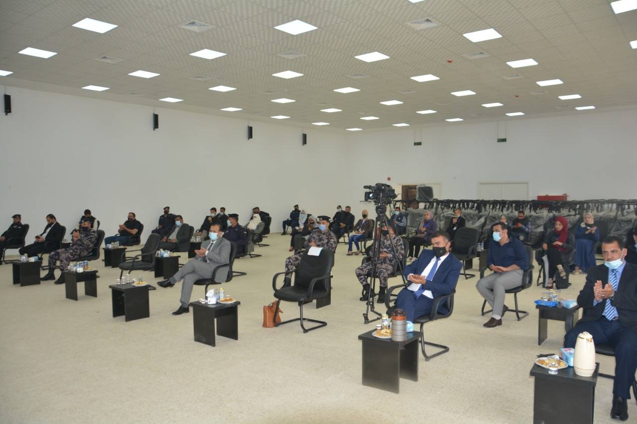 مادبا : تخريج المشاركات في دورة المرآه الآمنه بقاعة الشهداء في منطقة لب  