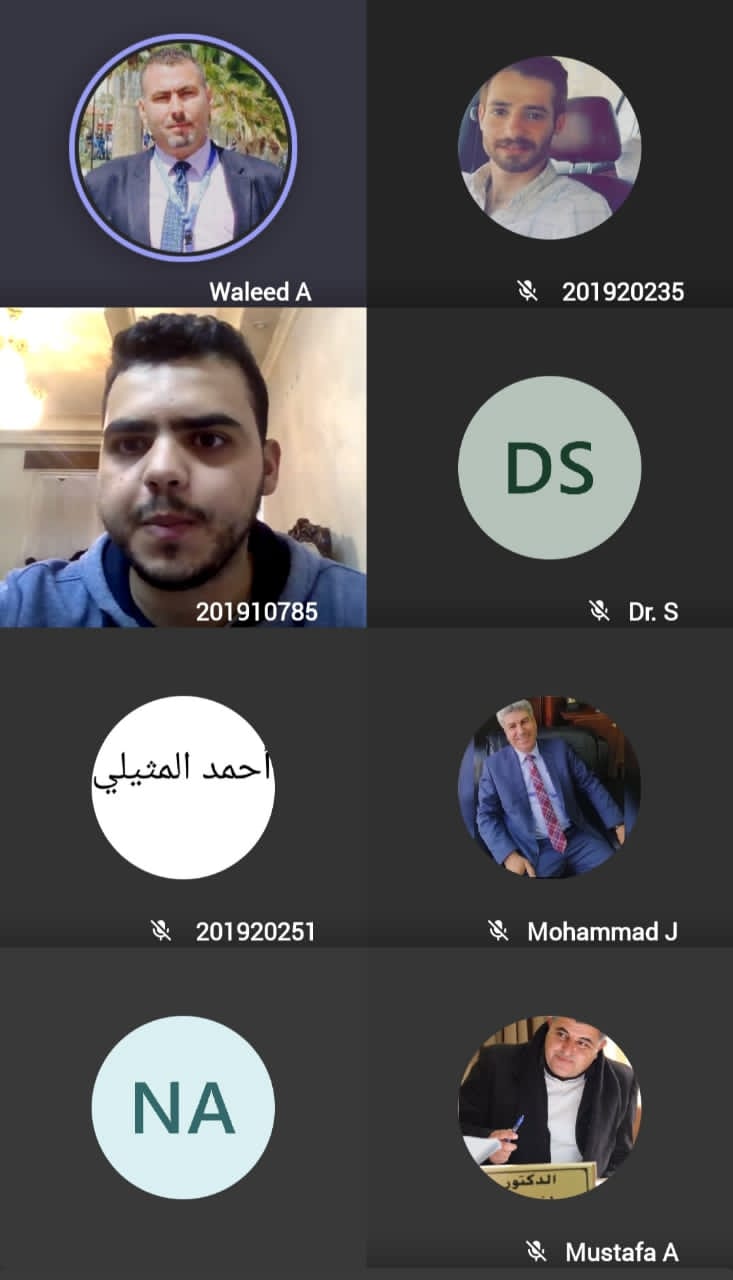 جامعة جدارا : فوز كلية الأعمال على كلية الآداب في المسابقة الثقافية التي نظمتها الجامعة لكلياتها المختلفة  