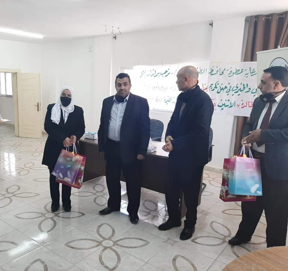تكريم رائدات العمل الخيري التطوعي في محافظة الطفيلة 