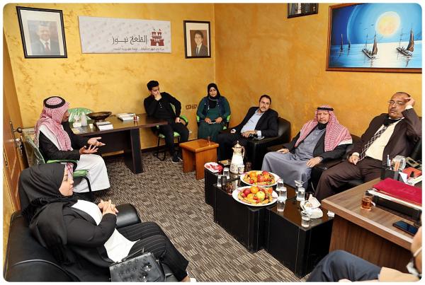 مجموعة القلعة نيوز تستقبل عدد من أعضاء مجلس النواب