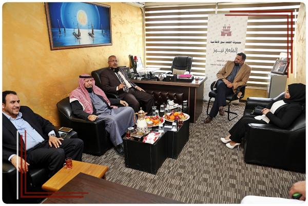 مجموعة القلعة نيوز تستقبل عدد من أعضاء مجلس النواب