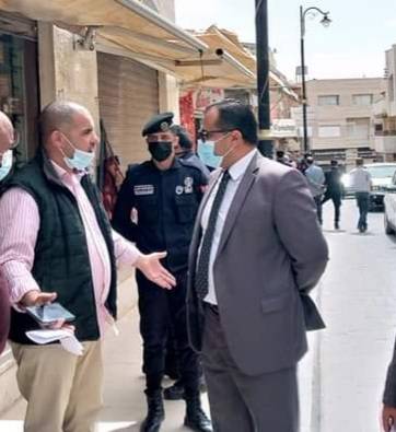 محافظ مأدبا يتفقد المسار السياحي في مأدبا