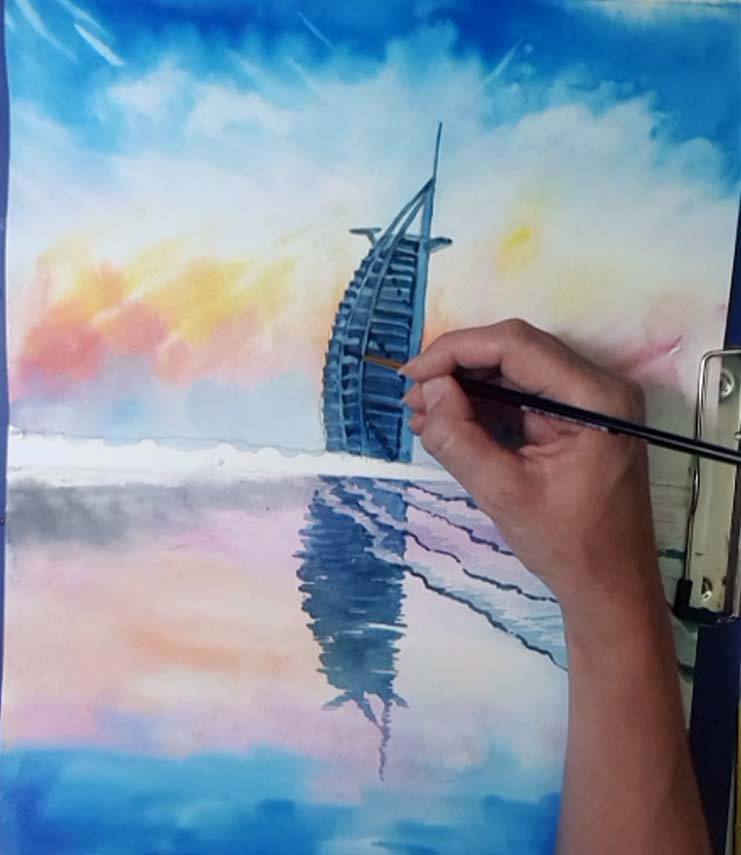 ناشئة الشارقة يستكشفون خفايا الفنون في مخيم الربيع الافتراضي