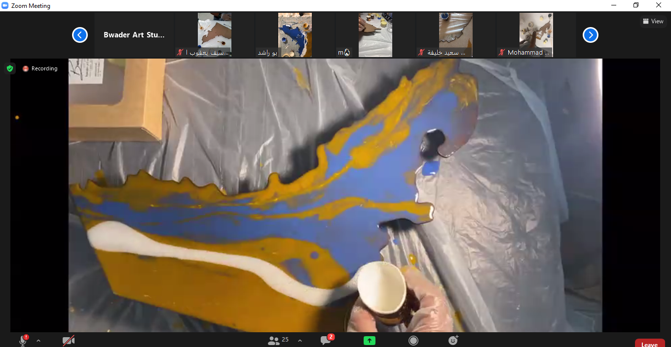 ناشئة الشارقة يستكشفون خفايا الفنون في مخيم الربيع الافتراضي