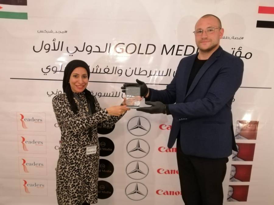 شركس يفتتح اعمال مؤتمر Gold Media الدولي الاول لدعم امراض السرطان والفشل الكلوي