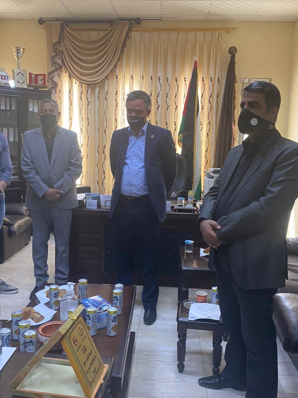 وزير الشباب يفتتح جدارية المئوية في محافظة معان 