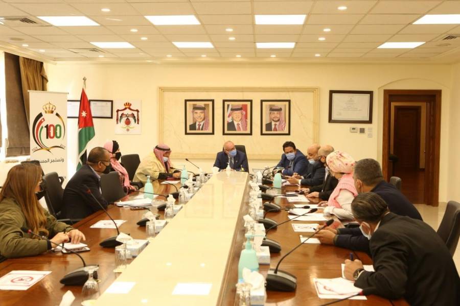 الكسبي يلتقي عدداً من نواب محافظة عجلون