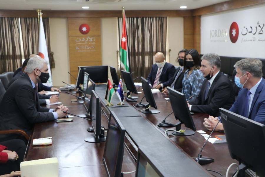 وفد عالي المستوى من رجال الأعمال الاستراليين يزور هيئة الإستثمار