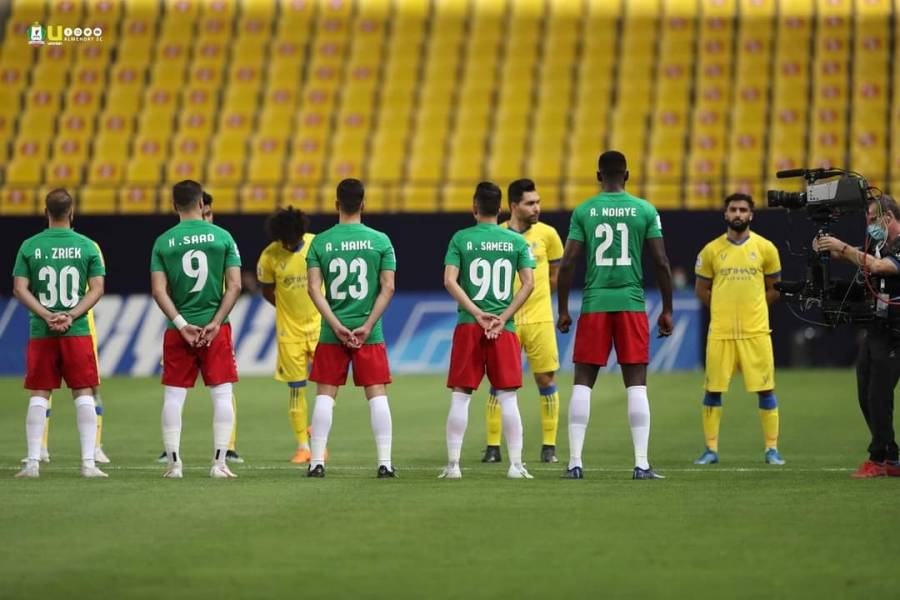الوحدات يخطف نقطة من النصر في دوري أبطال اسيا.