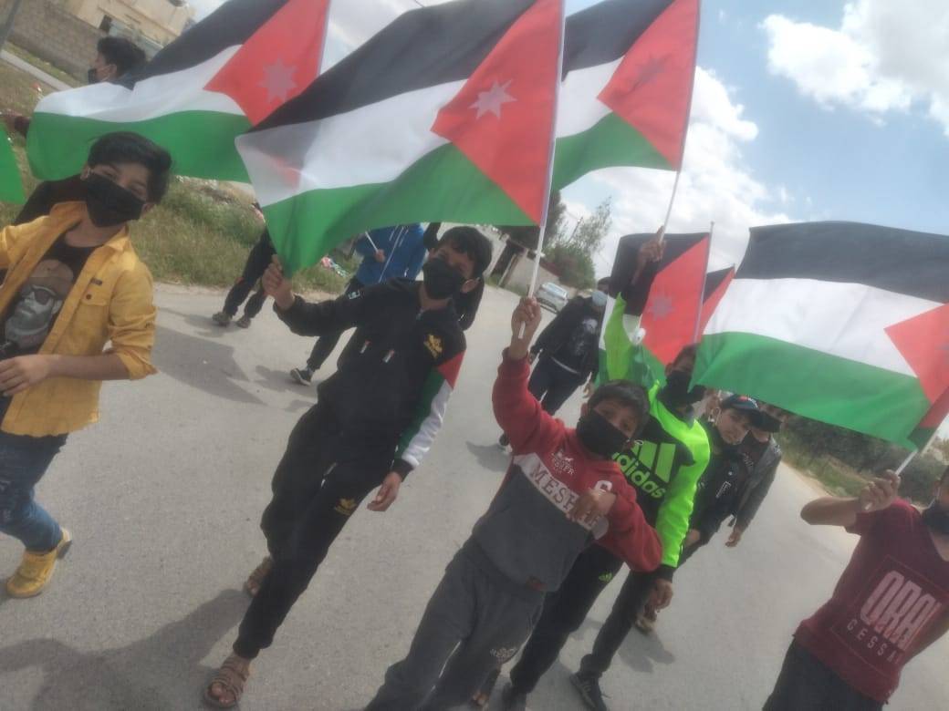 بلدية السرحان تحتفل بمئويه الدوله واليوم الوطني للعلم