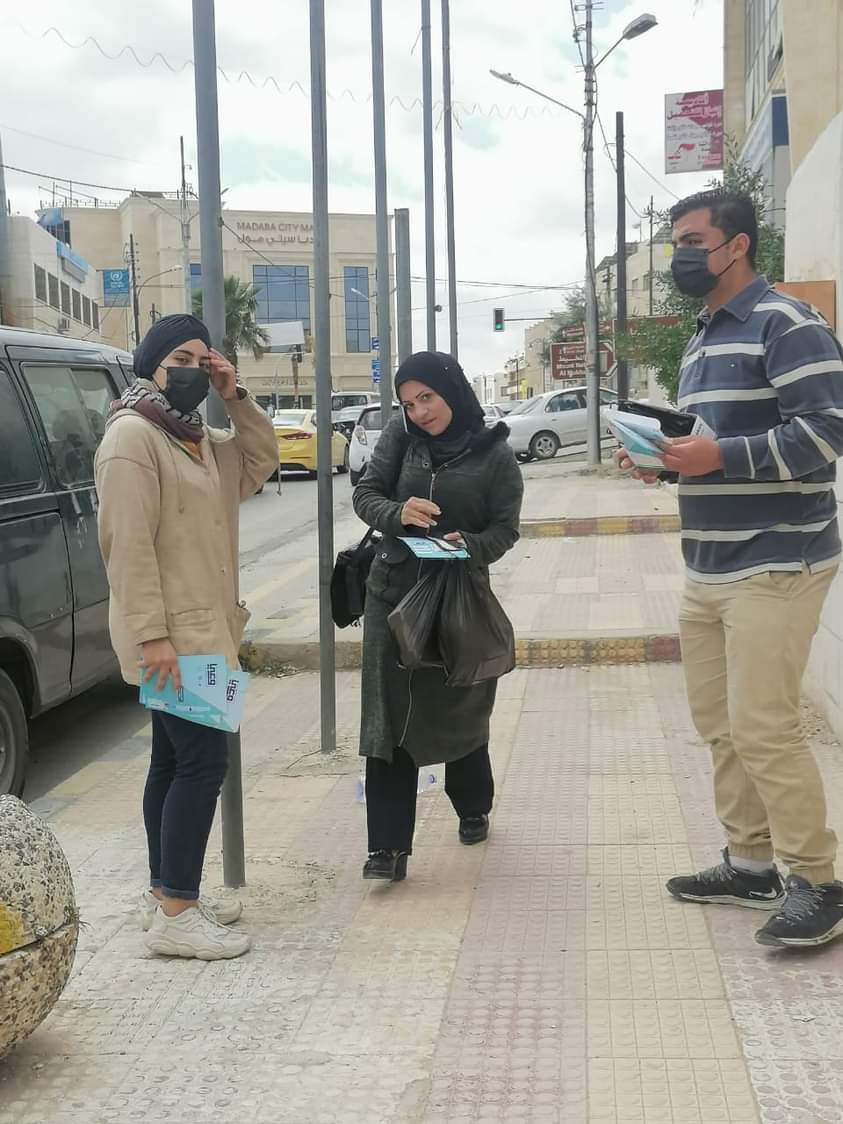 مؤسسة شباب 42 بمادبا تطلق حملة وعي نحو أردن متعافي 