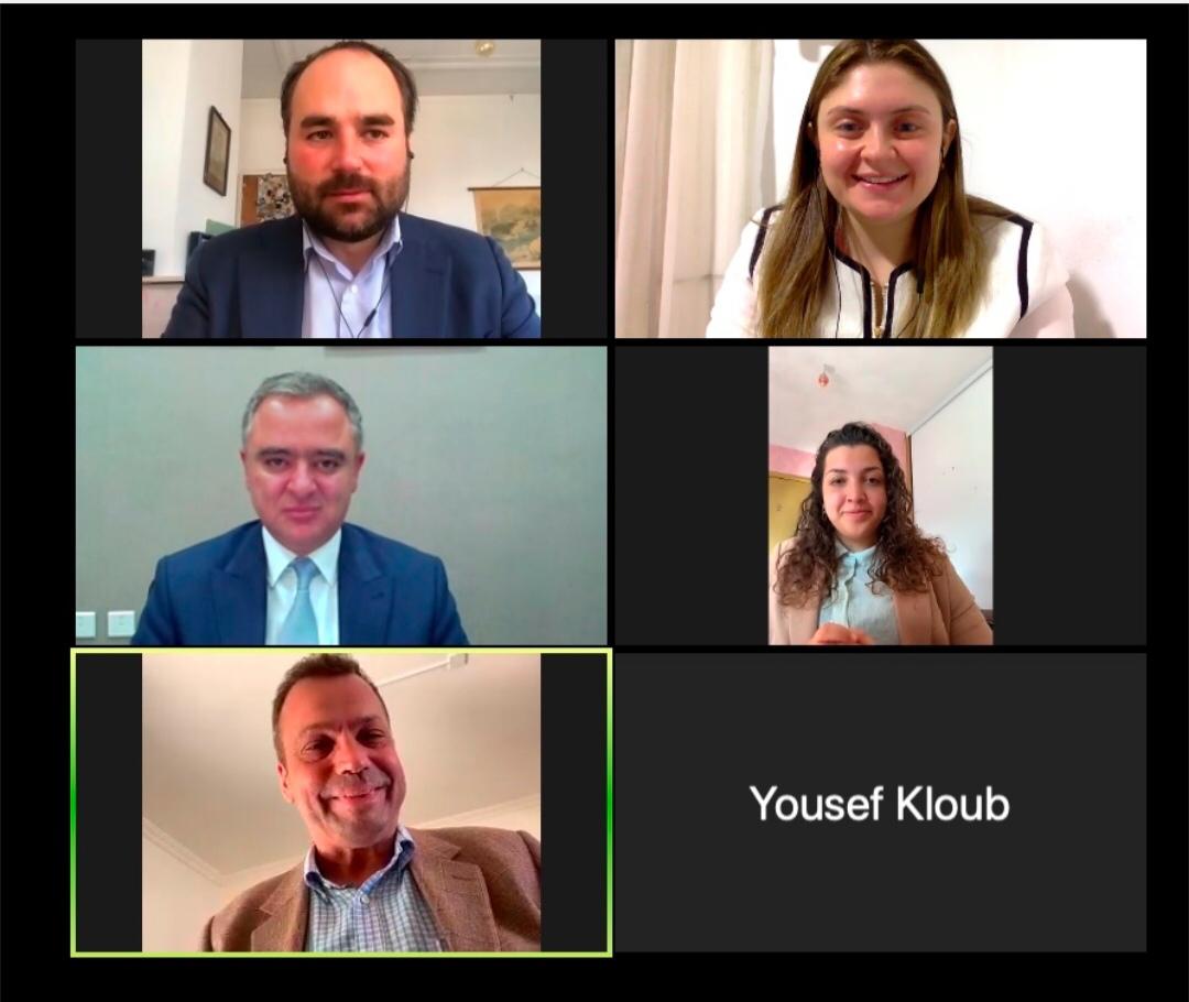 وزير الشباب يلتقي سفيري أستراليا ومملكة هولندا  