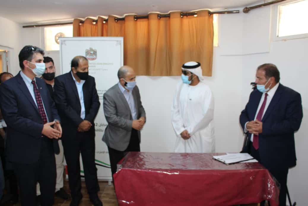 القائم باعمال سفارة دولة الامارات العربية المتحدة في الاردن يزور جمعية جبل عجلون الخيرية 