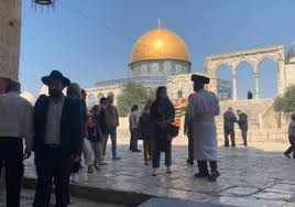 مستوطنون يقتحمون باحات الأقصى ويؤدون طقوسا تلمودية