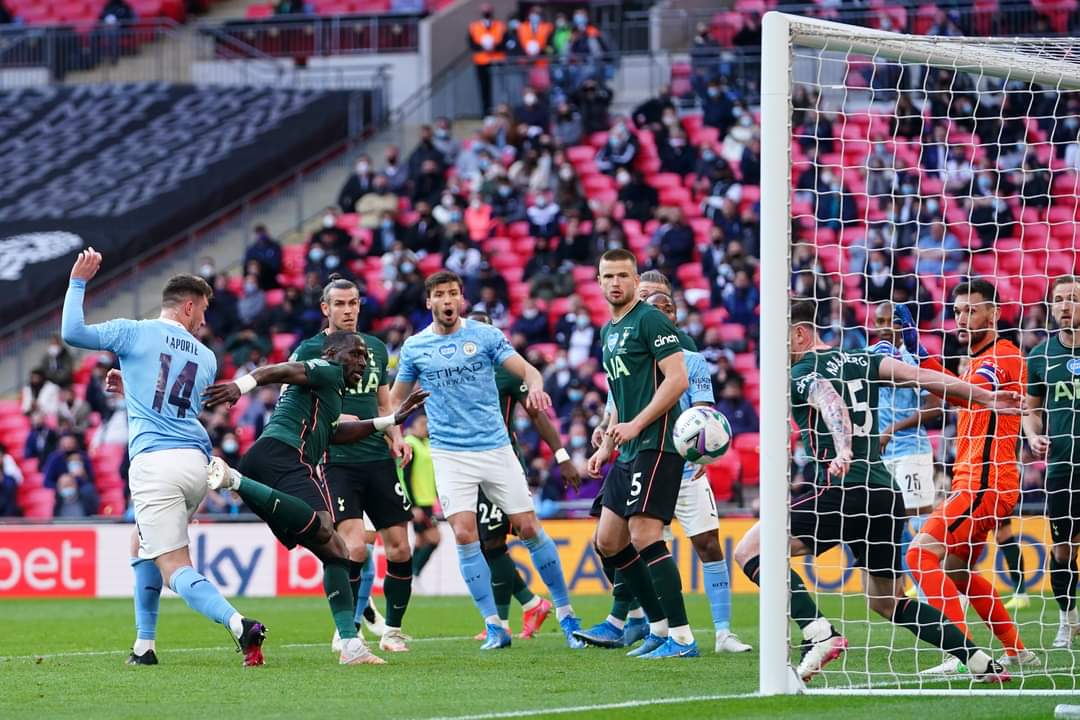 مانشستر سيتي يحبط توتنهام ويحصد كأس الرابطة