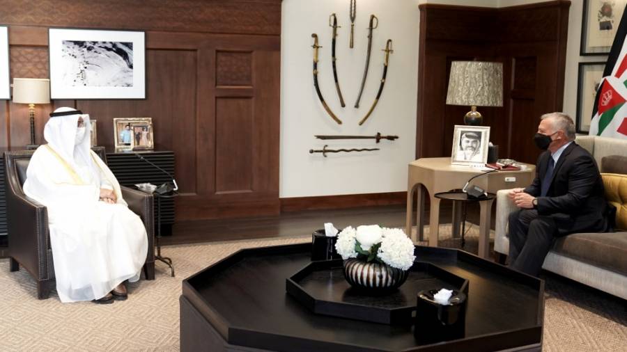 الملك يؤكد رفضه لاعتداءات يتعرض لها المقدسيون ودعمه لصمودهم