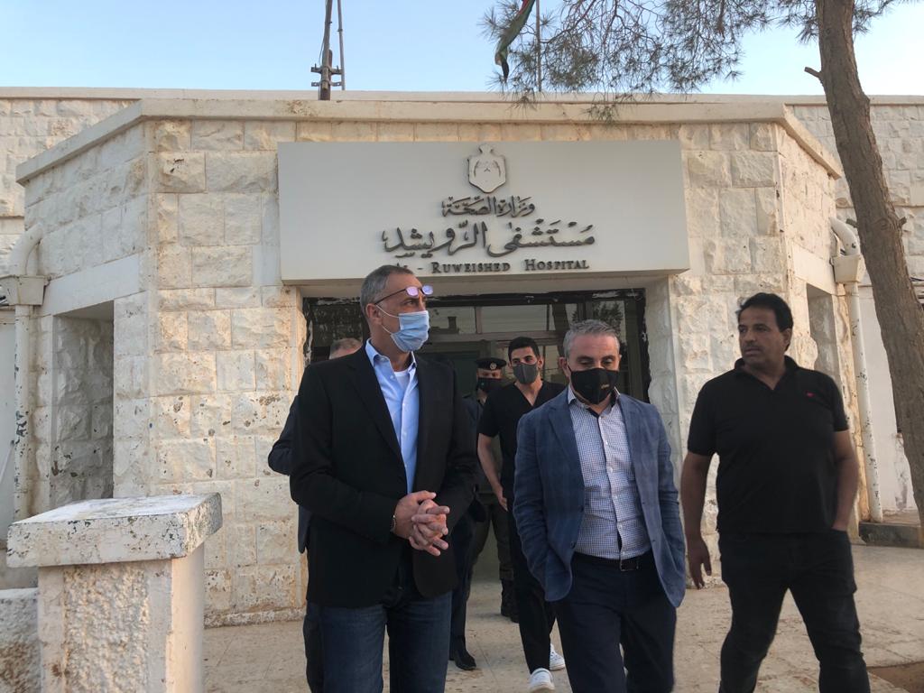 محافظ المفرق : نسبة الانجاز في مستشفى الرويشد الجديد 70 % 
